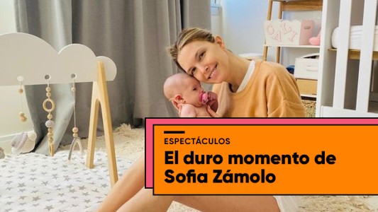 El difícil momento de Sofia Zamolo