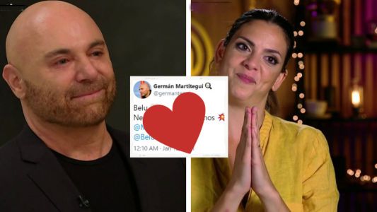 El cálido tweet de German Martitegui dedicado a Belu Lucius