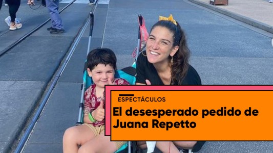 Juana Repetto habló de la afección de salud de su hijo