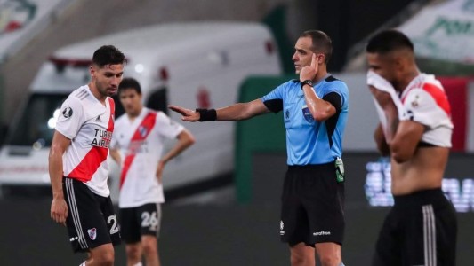 Se conocieron los audios del VAR sobre las polémicas decisiones en Palmeiras-River