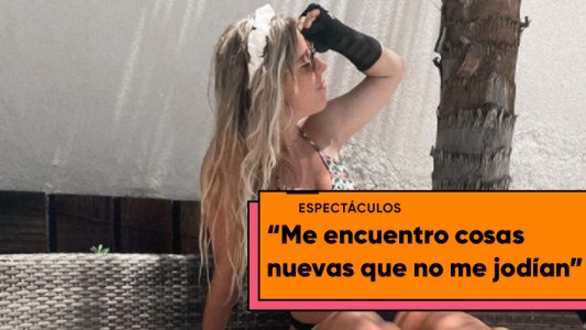 La reacción de Nati Jota al recibir una crítica sobre su cuerpo