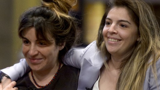 La primera reaparición en público de Gianinna y Dalma Maradona: "Estamos muy nerviosas"