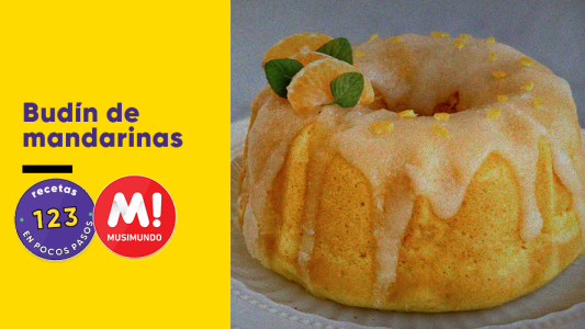 Budín de mandarinas