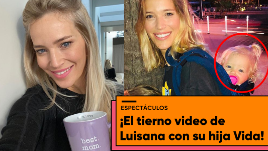 La tierna rutina mañanera que tiene Luisana Lopilato con su hija Vida