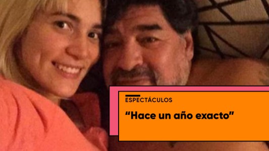 El recuerdo de Rocío Oliva a Maradona