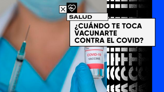 ¿Cuándo me toca vacunarme contra el Coronavirus?