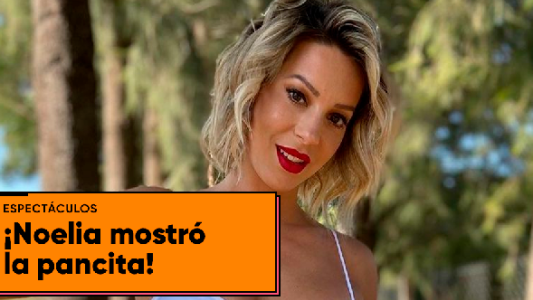 ¡Noelia Marzol mostró su pancita!