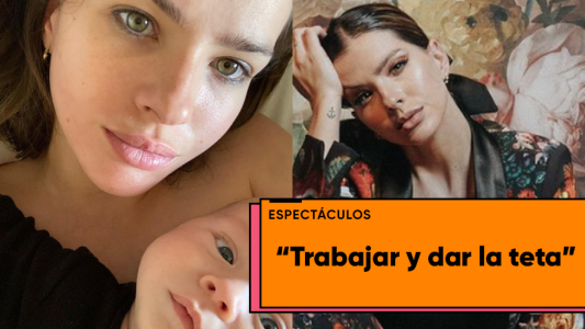 La China Suárez comparte el lado más real de la lactancia