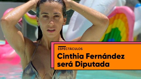 Cinthia Fernández anunció su candidatura como Diputada: "Quiero estudiar Ciencias Políticas"