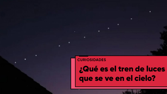 Qué es el “tren de satélites” que se vio por el cielo de Argentina