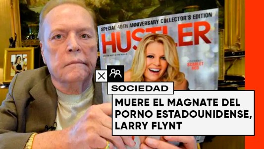 Murió Larry Flynt, el as del porno estadounidense