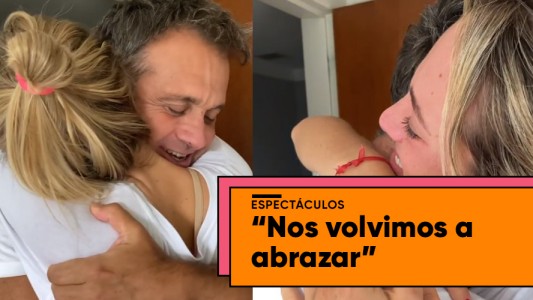 El emocionante reencuentro de Sergio Lapegüe y su hija