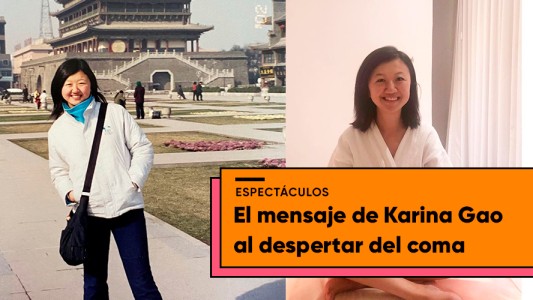 El mensaje de Karina Gao al despertar