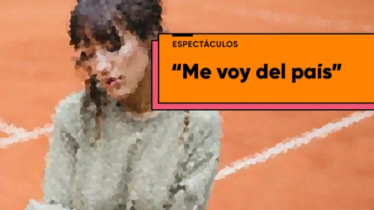 La famosa actriz que se va del país: "No tengo trabajo"