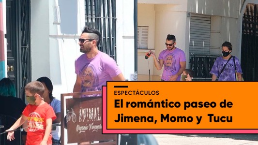 Las fotos del paseo de Jimena Barón, Tucu López y Momo