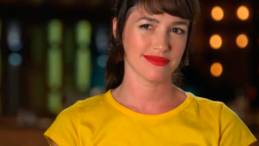 El momento exacto en el que Cande Vetrano le tira onda a Fede Bal