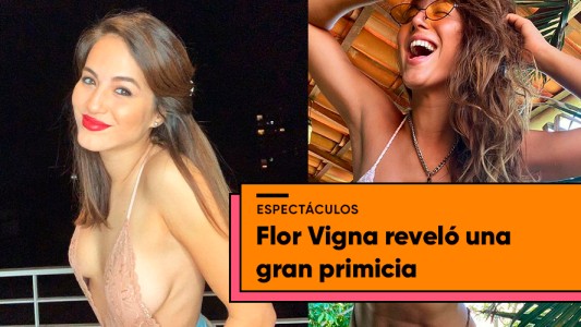 Flor Vigna reveló un gran secreto