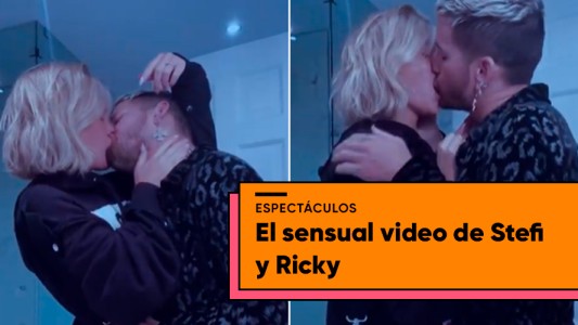El beso de Ricky Montaner y Stefi Roitman que subió la temperatura de las redes