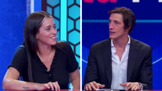 Leti Siciliani hizo sonrojar a Iván de Pineda