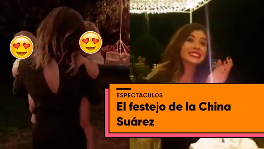 El festejo de la China Suárez por su cumple