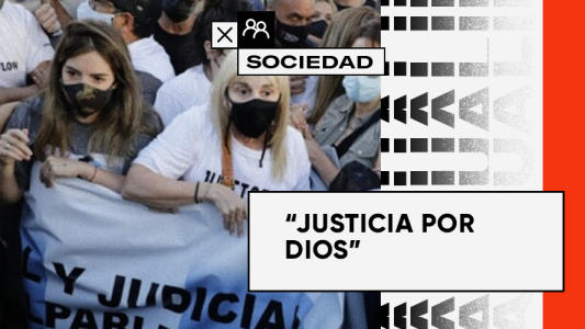 Claudia Villafañe, Dalma y Gianinna presentes en la marcha para pedir justicia por Maradona