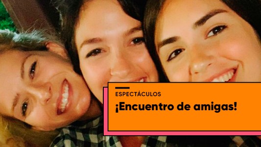 El encuentro de la China Suárez, Lali y Cande Vetrano