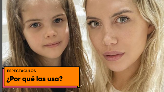 ¿Cómo son las calzas agujereadas que usa la hija de Wanda Nara?