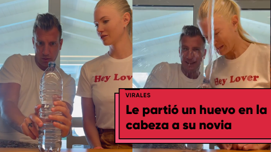 Maxi López le hizo una broma a su novia y en las redes lo repudiaron