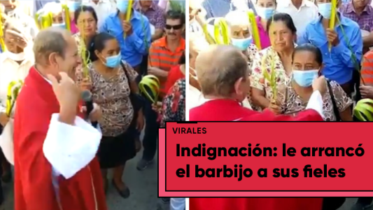 Un cura le quitó el barbijo a una mujer: “No te va a cuidar de la muerte”