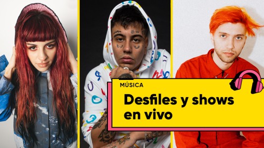 Cazzu, Duki y Bhavi en Bafweek