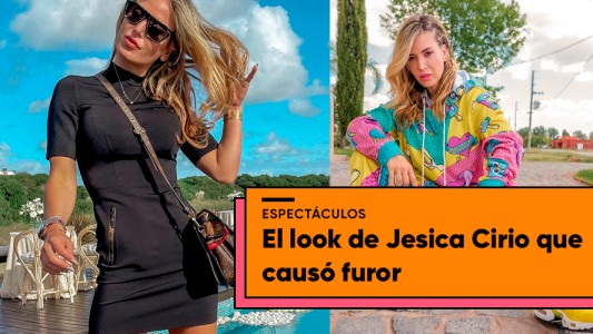 El particular look de Jesica Cirio que causó furor