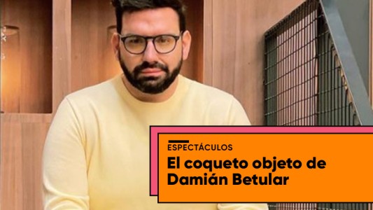 El coqueto objeto de Damian Betular