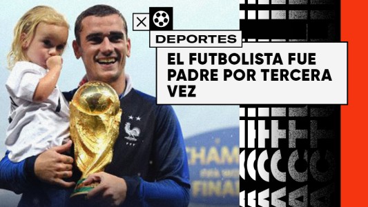 Los tres hijos de Antoine Griezmann nacieron el 8 de abril