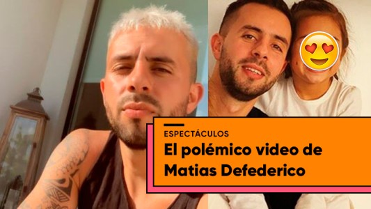 La imprudencia de Matías Defederico al volante que causó indignación