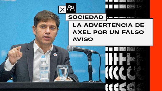 Kicillof advirtió sobre una falsa convocatoria para vacunarse en Tigre