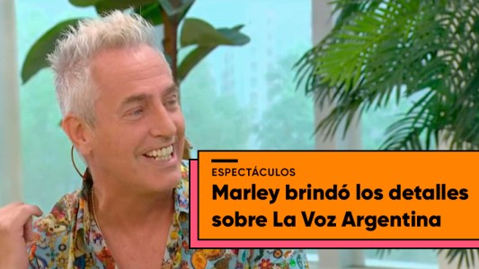 Marley contó cómo será La Voz Argentina