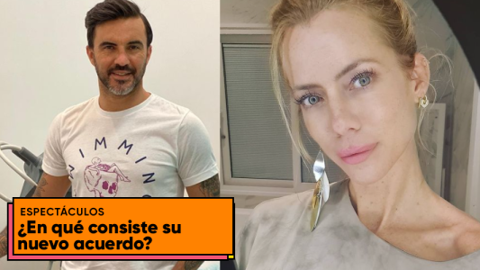 Nicole Neumann y Fabián Cubero hicieron un acuerdo de paz por la salud de sus hijas