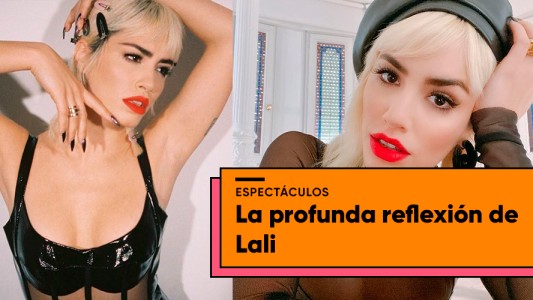 La reacción de Lali luego de la viralización de un video suyo del 2016