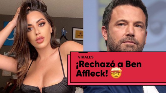 Una tiktoker rechazó a Ben Affleck en una app de citas pensando que era fake