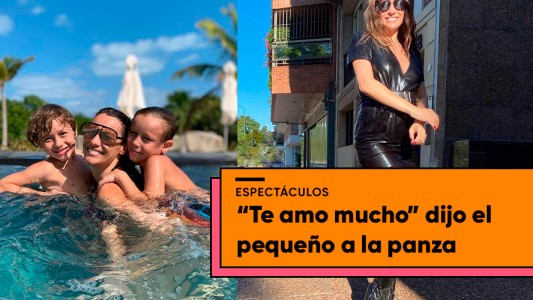 El hijo menor de Pampita le dedicó un tierno mensaje a su hermanita