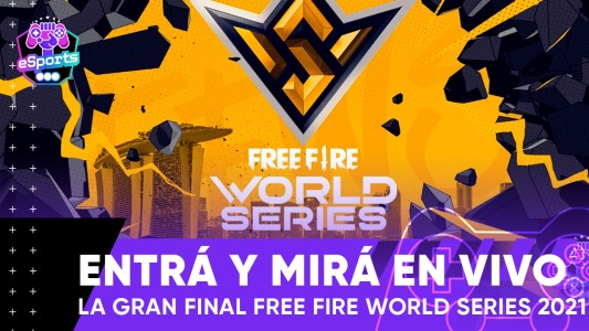 Mirá EN VIVO la gran final de la Free Fire World Series 2021