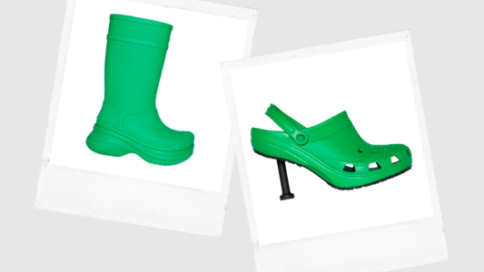 Furor en las redes por las Crocs con tacos diseñadas por Balenciaga