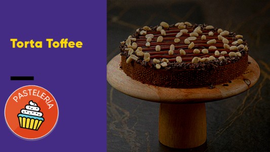 Torta Toffee con chocolate y maní de Damián Betular