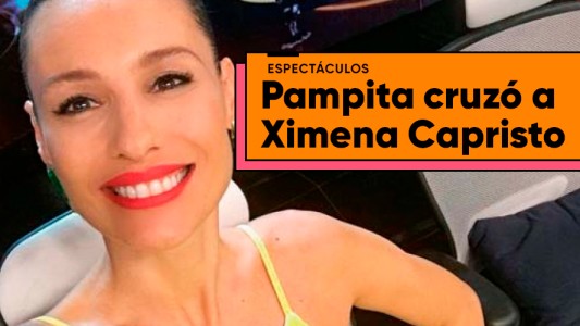 Pampita, tapones de punta contra Capristo
