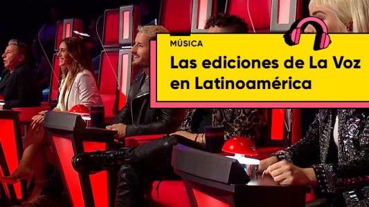 Las ediciones de La Voz en Latinoamérica