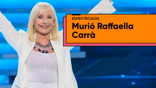 Murió Raffaella Carrà