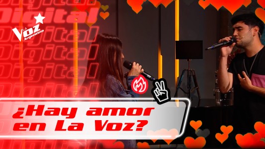 ¿Se ha formado una pareja en La Voz Argentina?