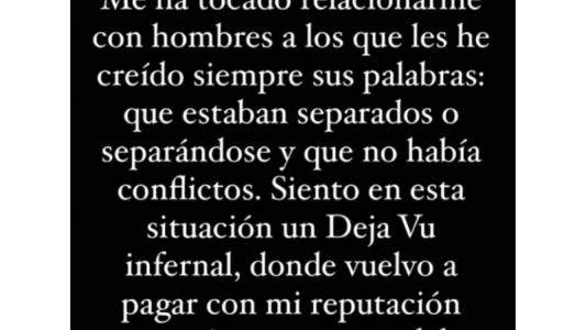 La China Suárez filosa con Cabré y Vicuña: "Me ha tocado relacionarme con hombres a los que les he creído..."