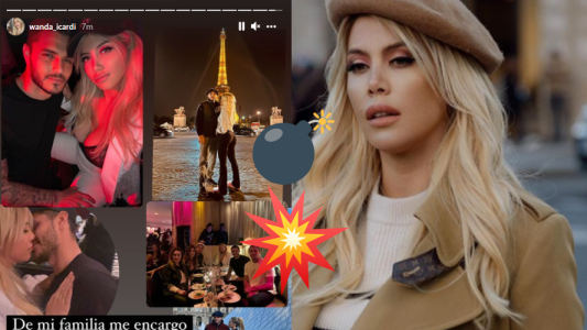 Wanda Nara le contestó a la China Suárez en sus stories