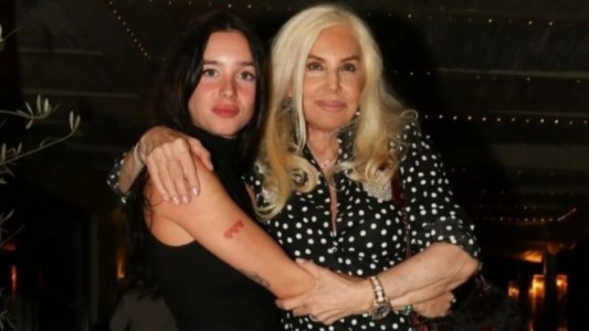 El filoso "palito" de Susana Giménez a su nieta